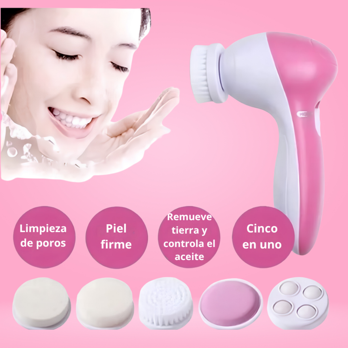 Limpiador Facial 5 en 1