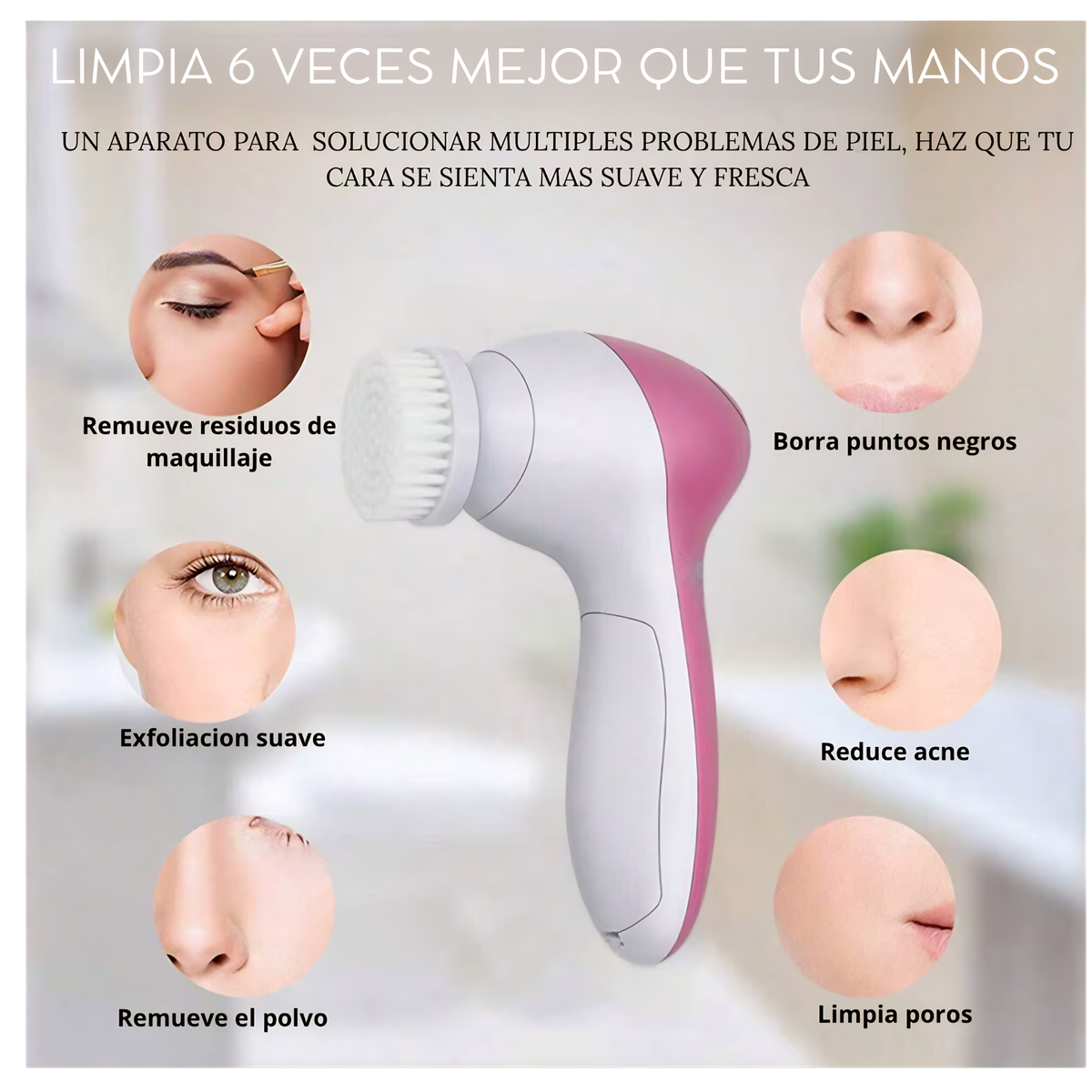 Limpiador Facial 5 en 1